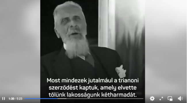 Apponyi Albert gróf üzenete az amerikai néphez (1929-bõl)