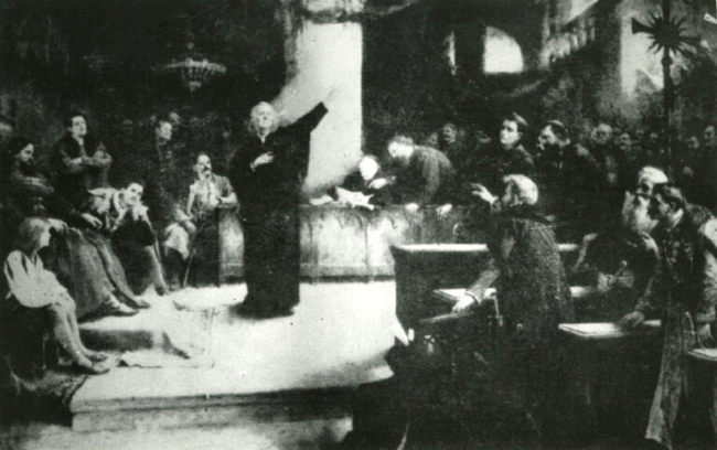 Kõrösfõi Kriesch Aladár: Tordai országgyûlés (1896)