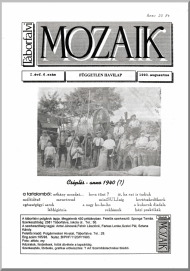 Táborfalvi MOZAIK 1993. augusztus