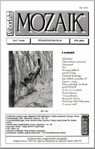 Táborfalvi MOZAIK 1993. július