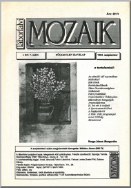 Táborfalvi MOZAIK 1993. szeptember