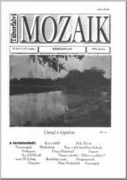 Táborfalvi MOZAIK 1994. JÚNIUS