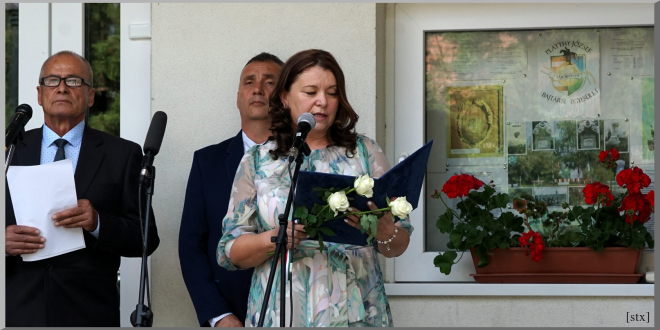 Nagy Andrásné ünnepélyes köszöntõje