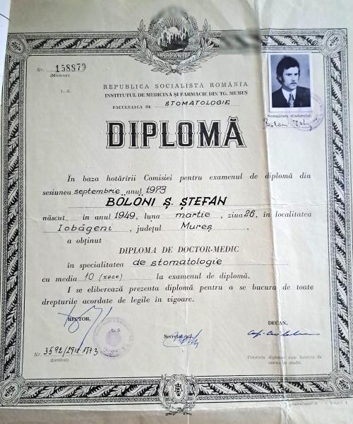 Gratulálunk dr. Bölöni István fogszakorvosnak!