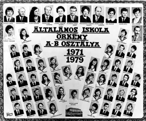 1979. 8.a és 8.b (Örkényi Általános Iskola)