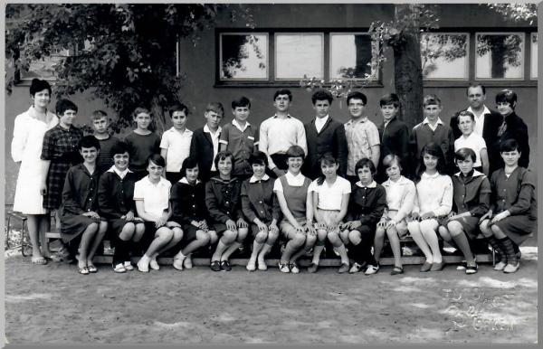 Osztálykép 1968-ból