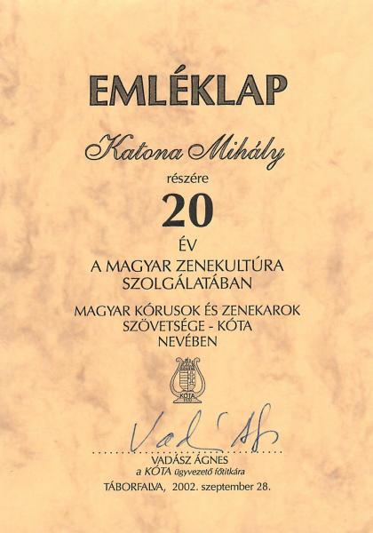 Életutak - Katona Mihályné Ulicska Erzsébet
