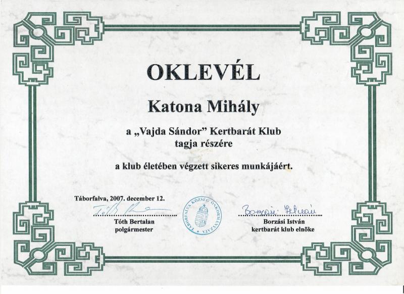 Életutak - Katona Mihályné Ulicska Erzsébet