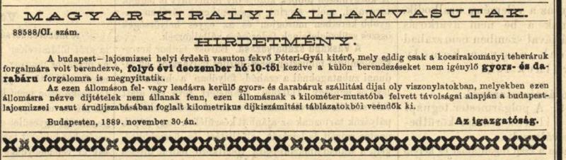 A lajosmizsei vasútvonal története 2. rész