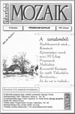 Táborfalvi MOZAIK 1993. február - 2023. október, kereshetõ tartalommal