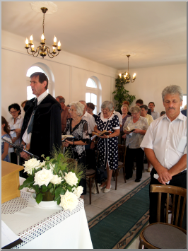 20 éves a táborfalvi református templom